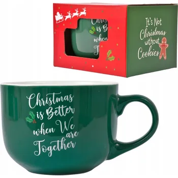 Vánoční hrnek 490 ml | Zelený Together