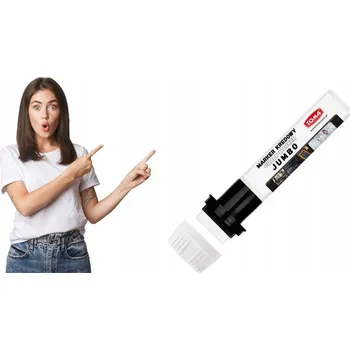 Křídový popisovač TOMA TO-288 JUMBO 30x9mm bílý