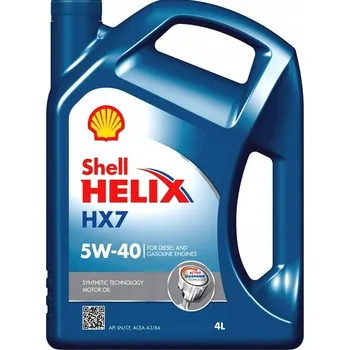 Motorový olej Motorový olej Shell 4 l 5W-40