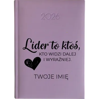 Kalendář Knižní kalendář 2026 A5 FunnyCase fialový