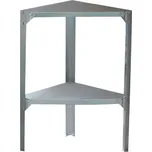 Regál G21 42 x 42 cm rohový, pro zahradní domky a skleníky