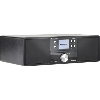 Hi-Fi systém Panasonic SC-DM202EG-K stereo věž s Bluetooth, FM rádiem a CD přehrávačem