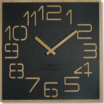 Hodiny Nástěnné hodiny FLEXISTYLE černé 40 cm
