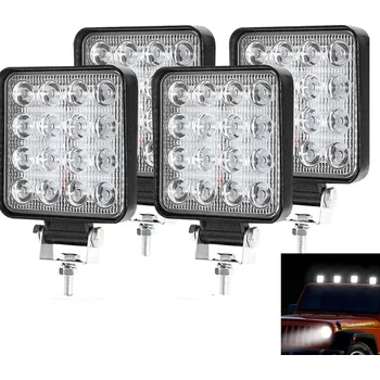 Přídavný světlomet PRACOVNÍ LAMPA 16 LED HALOGEN 48W 12V 24V