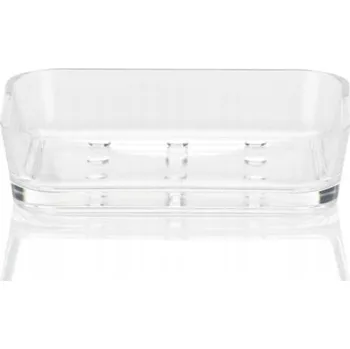 Mýdlenka Volně stojící Mýdlenka Kela Kristall, průhledný plast