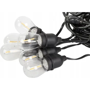 LED zahradní girlanda 10 m, dekorativní osvětlení