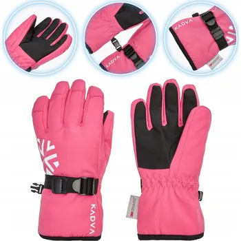 Rukavice Dětské rukavice KADVA Mountain Flow růžové L / XL
