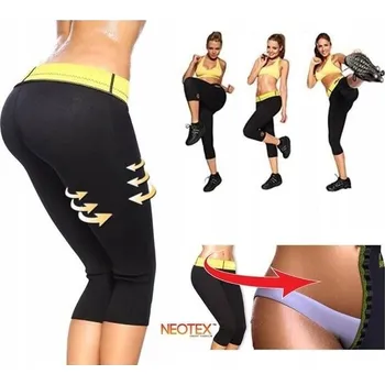 Dámské legíny Tréninkové kalhoty 7/8 vel. XL černé