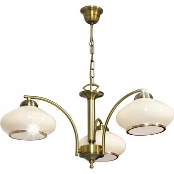 Klasický závěsné stropní svítidlo Activejet RITA Patina trojitá