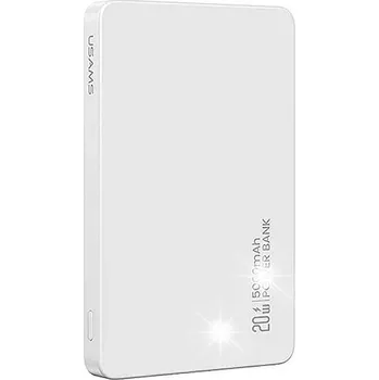 Powerbanka Powerbanka 5000mAh 20W indukční MagSafe PD bílá
