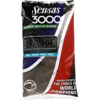 Návnadová surovina Krmení 3000 UK Lake Black 1kg