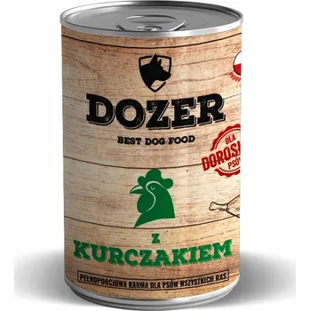 Krmivo pro psa Dozer vlhké krmivo pro psy s kuřecím masem 400g