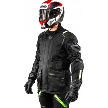 Moto bunda RIDA TOUR Textilní Motocyklová Bunda Nepromokavá Chrániče Pánská vel. S