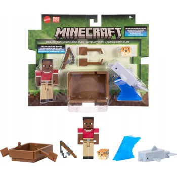 Figurka MINECRAFT FIGURKA SAILOR ZURI pixelová figurka + příslušenství JCN50