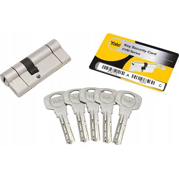 Vložka do dveří Cylindrická vložka zámku Yale 60 x 17 mm