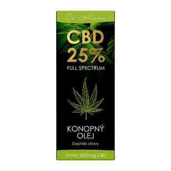 CBD OA Full spectrum CBD olej 25%, doplněk stravy 10 ml