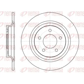 Brzdový kotouč Remsa 61113.00 Brzdový kotouč