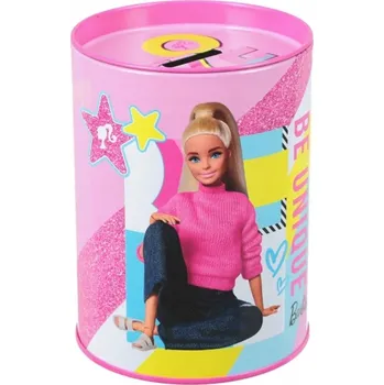 Pokladnička KOVÁNÍ PRASÁTKO POKLADNIČKA KULATÁ PRO DÍVKY BARBIE