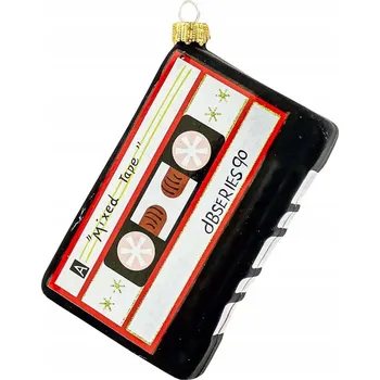 Vánoční dekorace RETRO VÁNOČNÍ KOULE - FOLKSTAR KAZETA