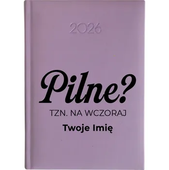 Kalendář Knižní kalendář 2026 A5 FunnyCase fialový