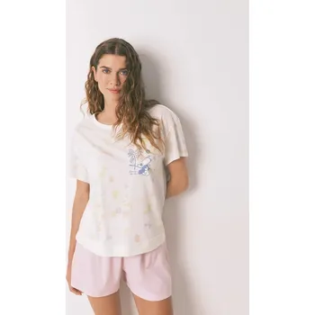 Dámské pyžamo Bavlněné pyžamo women'secret 3132113 bílá 00X, vel. XL