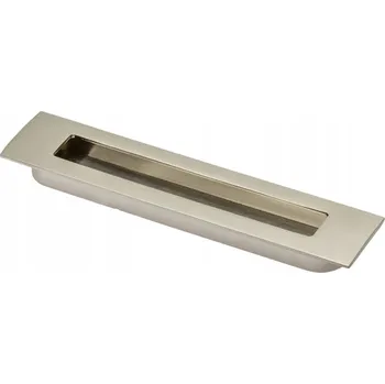 Zapuštěná úchytka GTV E6, C=160 mm, L=186 mm, ocel UZ-E6-160-06