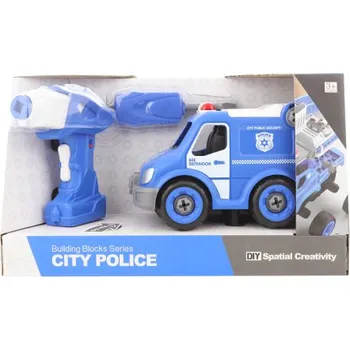 RC model auta Šroubovací policejní auto na dálkové ovládání