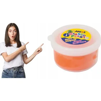 Modelovací hmota MODELOVACÍ HMOTA PLASTO AMOS 30 g pomerančové
