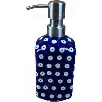 Dávkovač mýdla Láhev dávkovač na mýdlo 400 ml Kvadratová D-1 Keramika Boleslav