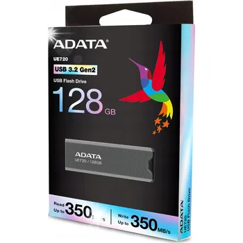 USB flash disk ADATA Flash Disk UE720 128GB USB 3.2 Gen 2 - Šedý