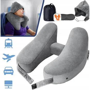 Polštář CESTOVNÍ POLŠTÁŘ, POLŠTÁŘ NA KRK, NAFUKOVACÍ POLŠTÁŘ NA SPANÍ
