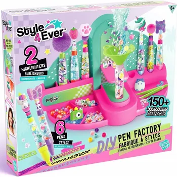 kreativní sada STYLE4EVER STUDIO PERA S KREATIVNÍ SADOU PLASTICKÉ PŘÍSLUŠENSTVÍ