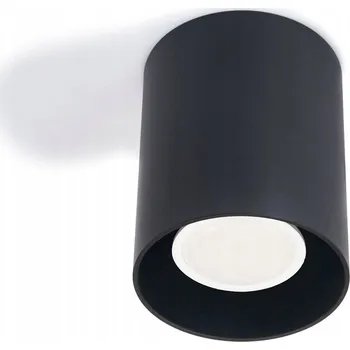 Bodové svítidlo Bodové kulatý svítidlo Koloreno černé