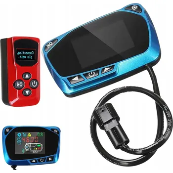 Ventilátor topení a klimatizace NEZÁVISLÉ TOPENÍ OVLADAČ 12/24V LCD S DÁLKOVÝM OVLÁDÁNÍM