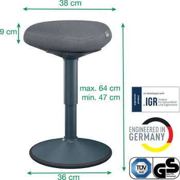 ERGONOMICKÁ STOLIČKA pro aktivní sezení Leitz Ergo 65440089