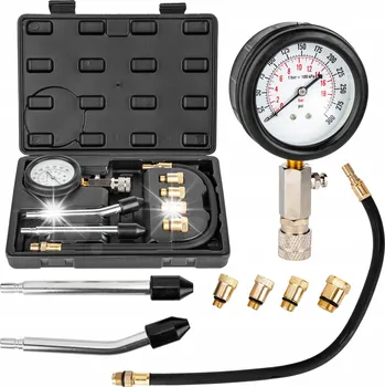 Autodiagnostika Tester komprese pro benzínové motory 8 dílů