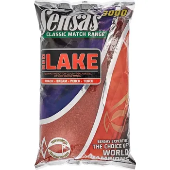 Návnadová surovina Krmení 3000 UK Lake Red 1kg