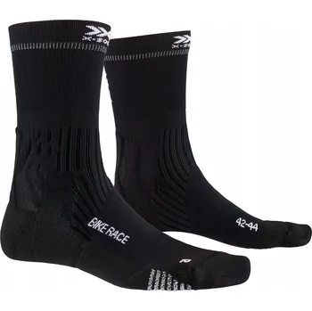 Pánské ponožky X-Socks Ponožky Unisex X-socks Bike Race 4.0 44 Opal Černé