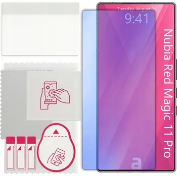 Pouzdro na mobilní telefon Sklo 9H pro Nubia Red Magic 11 Pro, alternativa tvrzeného skla, flexi