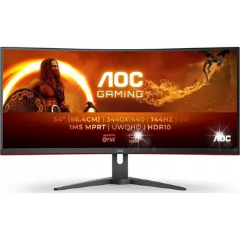 Monitor Monitor 34 palců CU34G2XE 34 palců VA Zakřivený