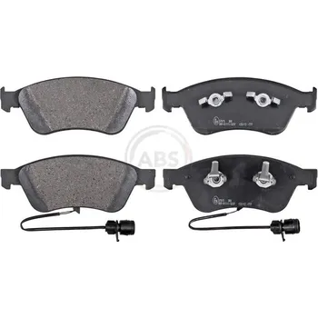 Brzdová destička Sada brzdových destiček, vždy 4 kusy v sadě A.B.S. 37875