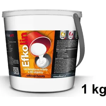 Modelovací hmota EFKOLIN - tvrdá odlévací hmota 1 kg