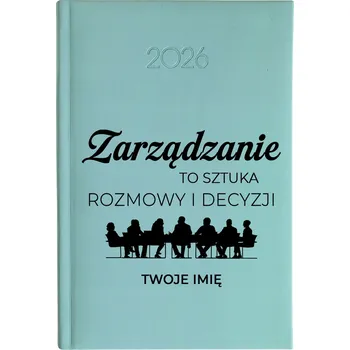 Kalendář Knižkový kalendář 2026 A5 FunnyCase modrý