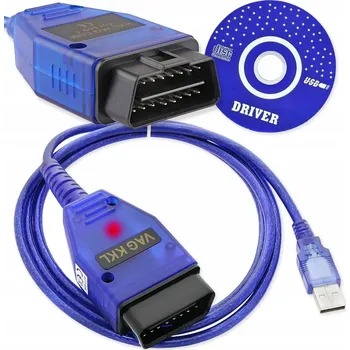 Autodiagnostika KABEL VAG COM KKL DIAGNOSTICKÝ INTERFACE OBD2 TESTER VW Seat AUDI Škoda