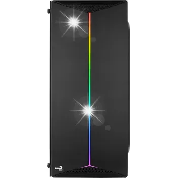 PC skříň Aerocool 417167514 Midi Tower Počítačová Skříň Černá