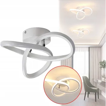 Stropní svítidlo LED NOWOCZESNY LUSTR JETEL 22W 2500LM BÍLÁ KULATÁ