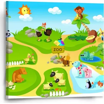 Obraz Sablio Obraz Dětský motiv 3 - 50x50 cm