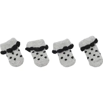 Dámské ponožky Protiskluzové ponožky FLAMINGO Asia šedé (S) 3,5x3,5x3cm (4ks)