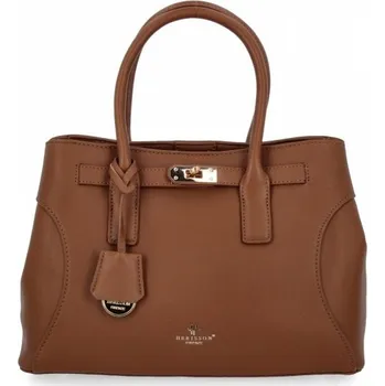 Kabelka Dámská taška kufřík 3 komory firmy Herisson 275C6016 hnědá