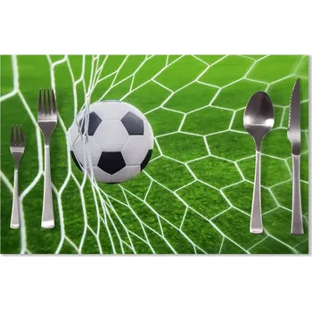 prostírání Sablio Prostírání Fotbalový míč v bráně: 40x30cm